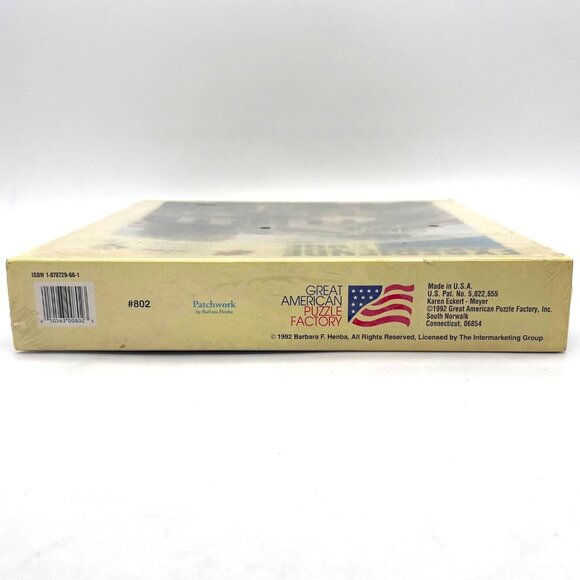 Experience The Edge 1000 Piece Jigsaw Puzzle 20"X27" Patchwork By Barbara Henba - Picture 3 of 12